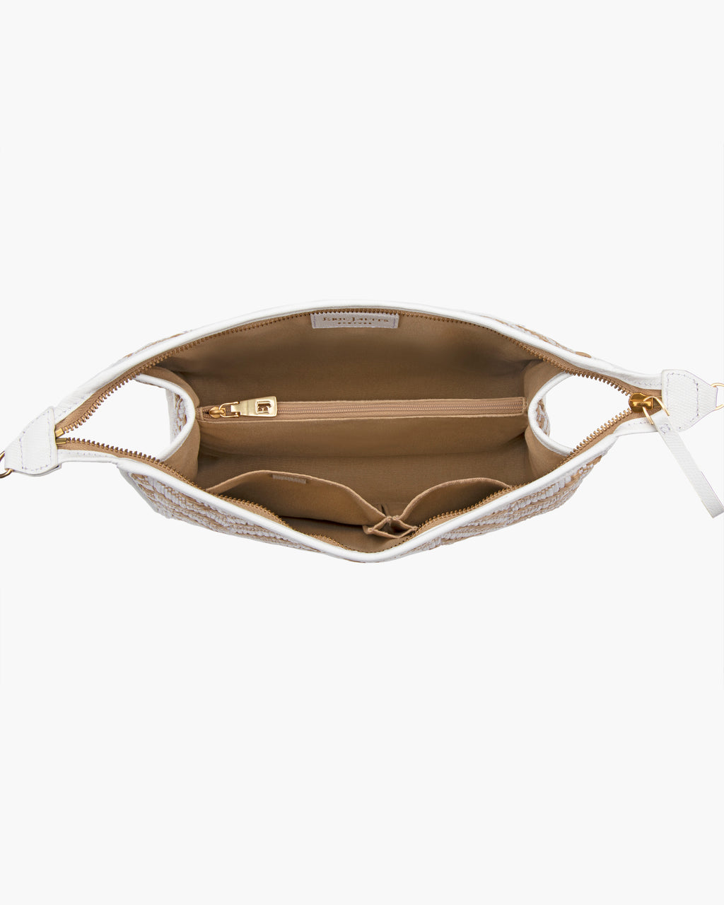 Zip Pouch White Mix Eric Javits