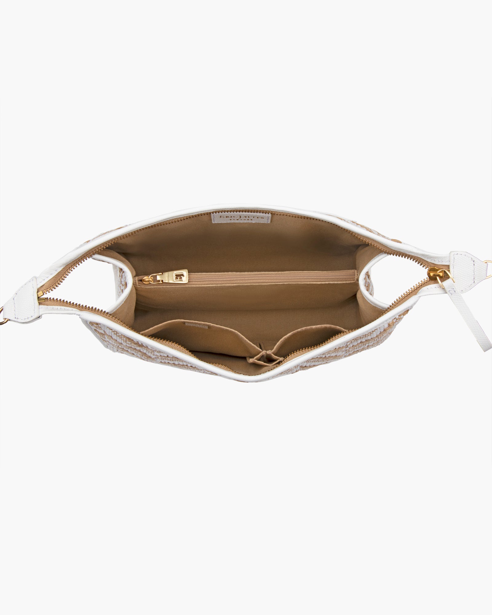 Zip Pouch White Mix Eric Javits