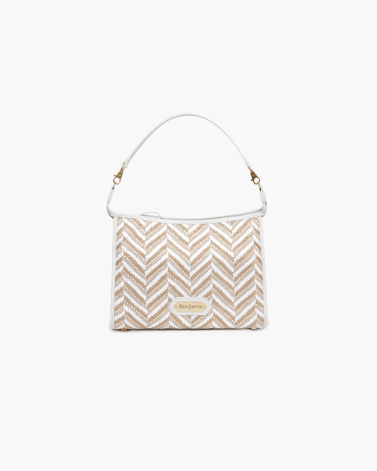 Zip Pouch White Mix Eric Javits