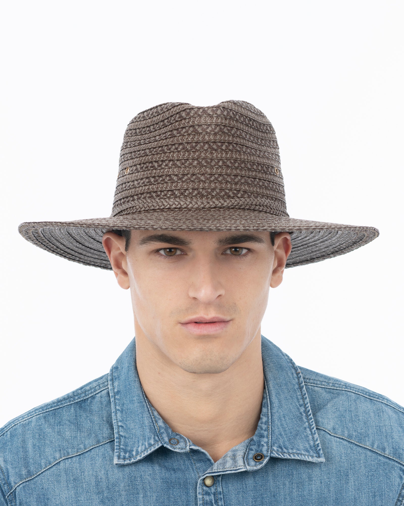 茶 Rafy Mr Sunway I Packable Fedora Hat for Men | Eric Javits