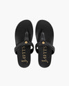 Squishee Flip Flop Black Eric Javits