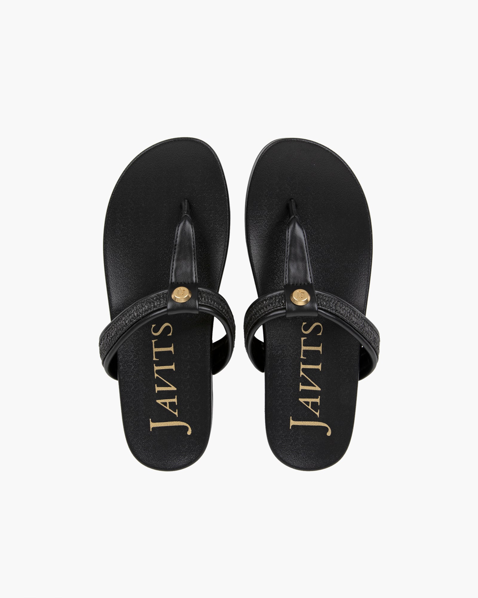 Squishee Flip Flop Black Eric Javits