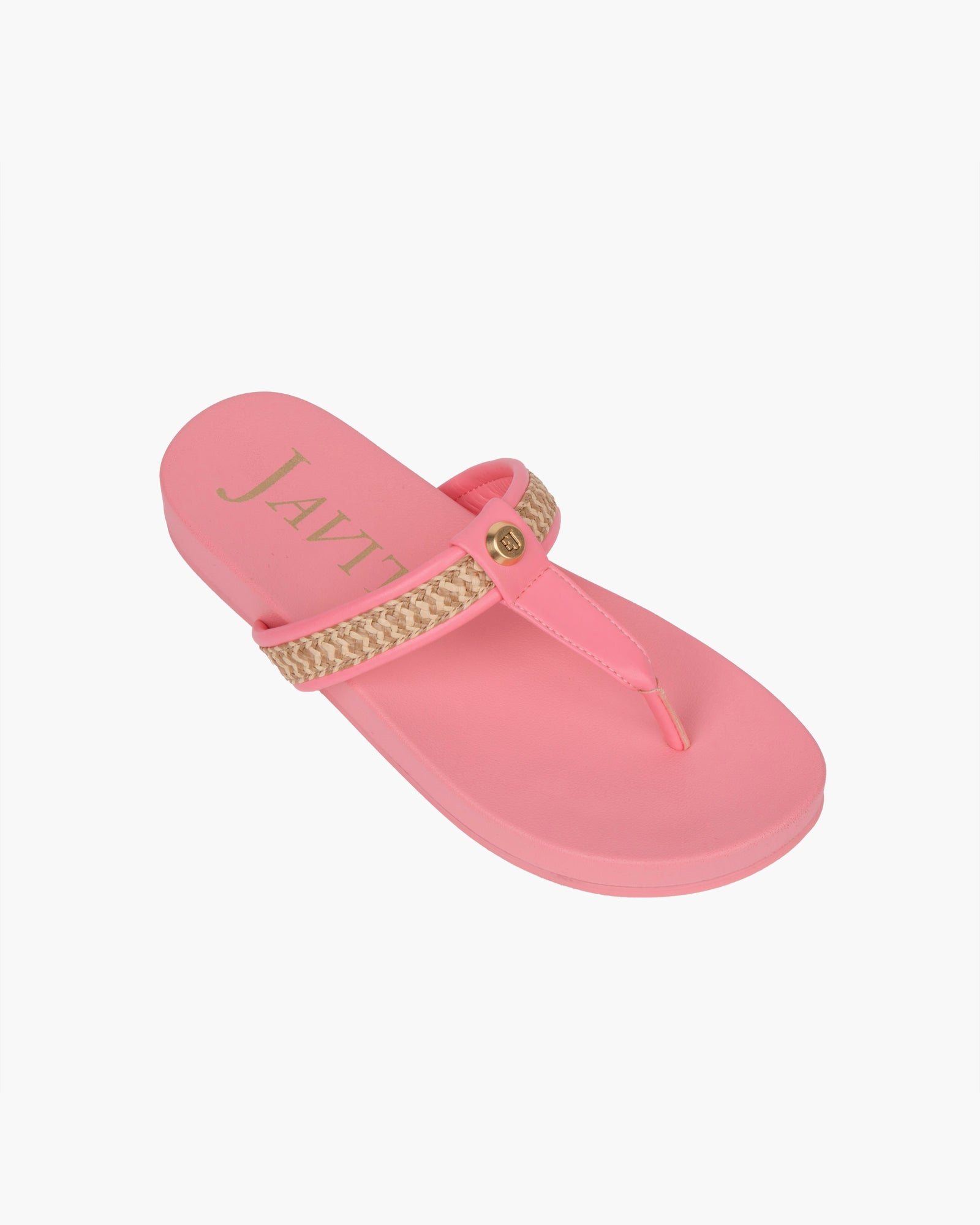 Squishee Flip Flop Peanut/Pink Eric Javits