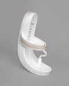 Squishee Flip Flop White Eric Javits