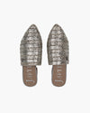 Aura Mule Silver Eric Javits