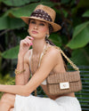 Twilly Classic Natural/Chocolate Dot Eric Javits