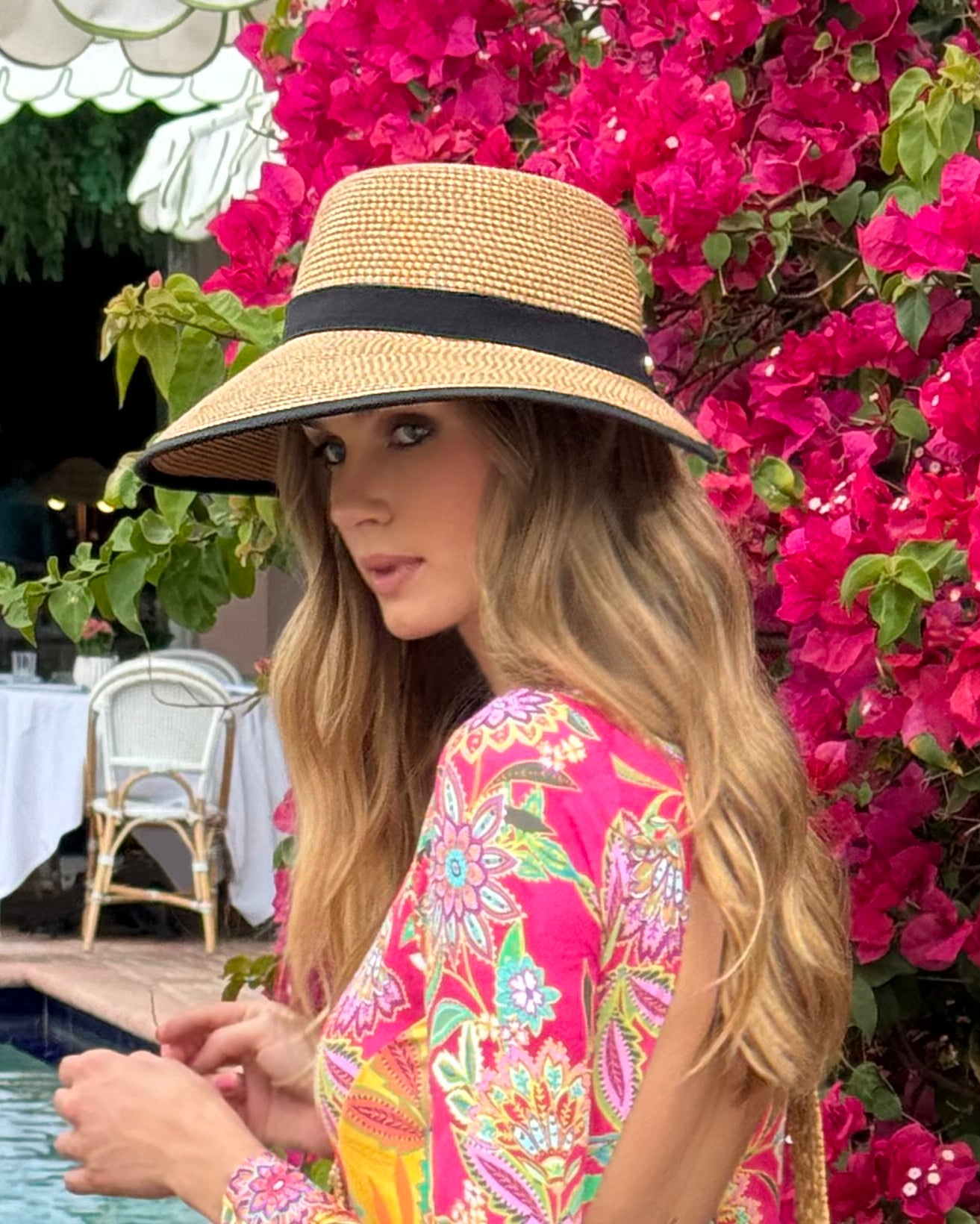 Sunbust Visor I Straw Hat UPF 50+ | Eric Javits