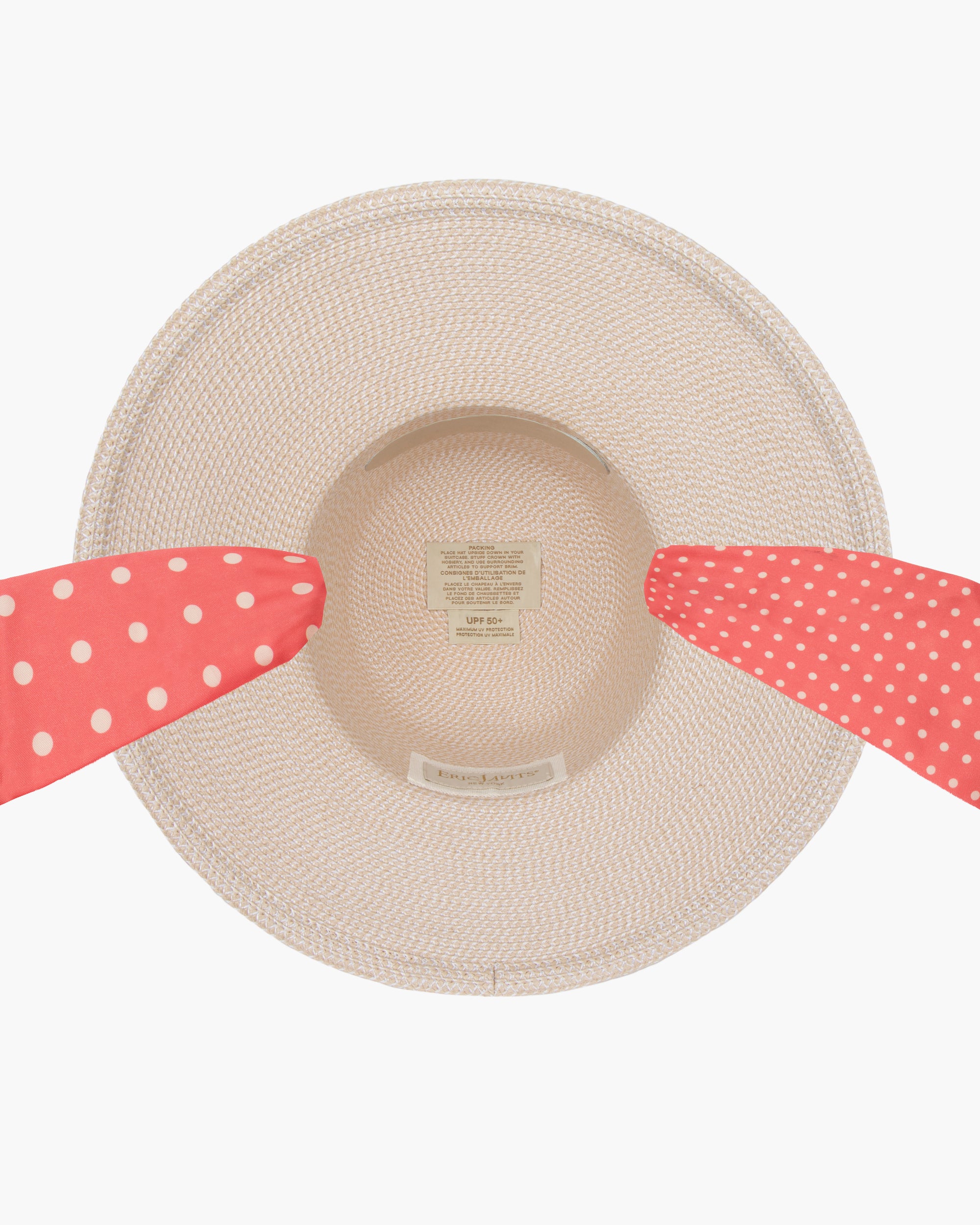 Twillybilly Cream/Pink Dot Eric Javits