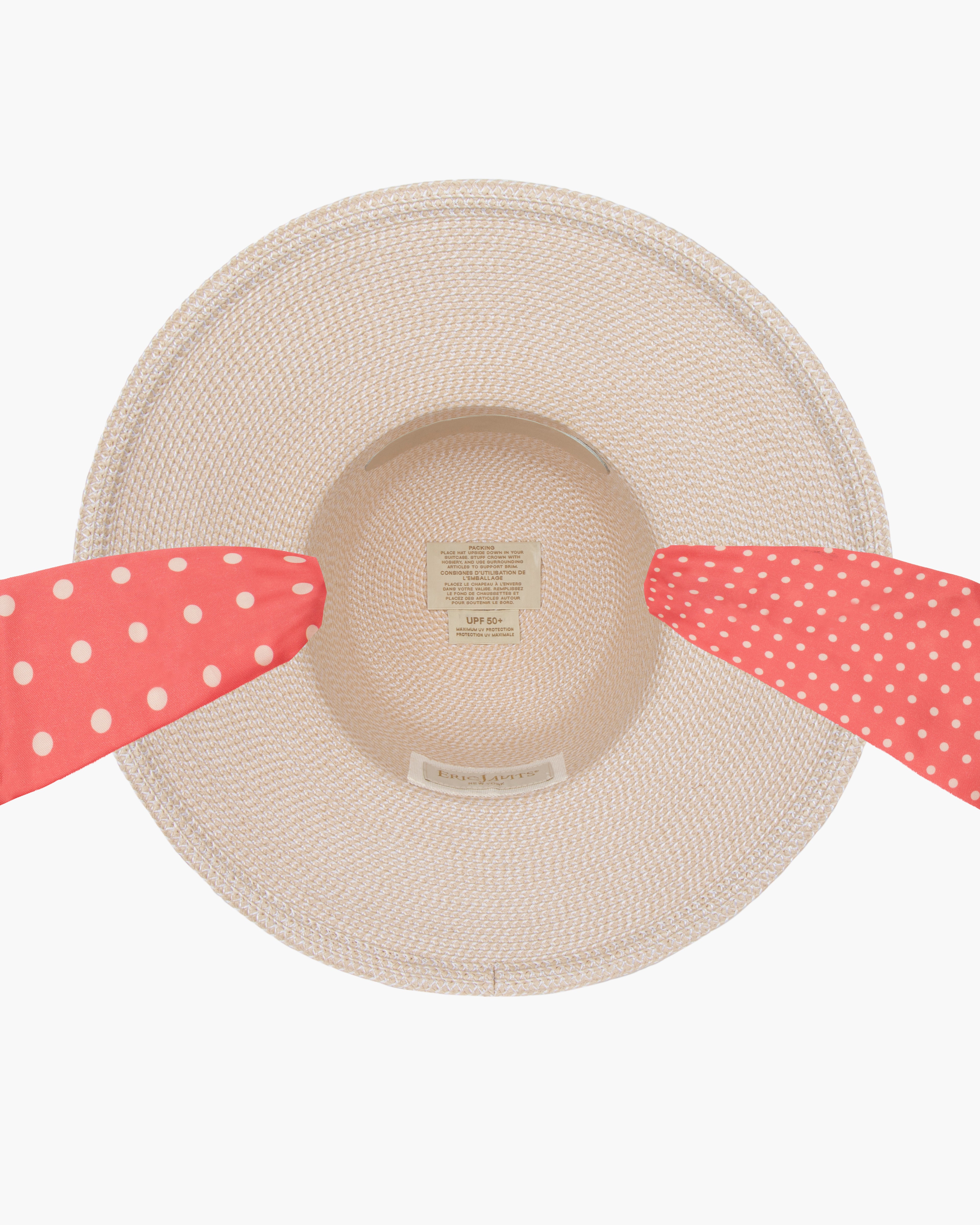 Twillybilly Cream/Pink Dot Eric Javits