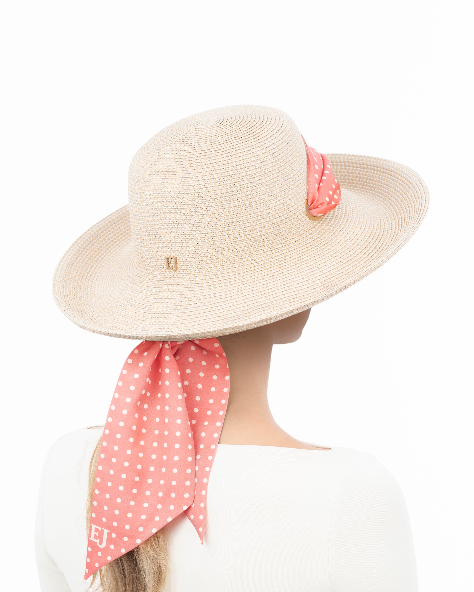 Twillybilly Cream/Pink Dot Eric Javits