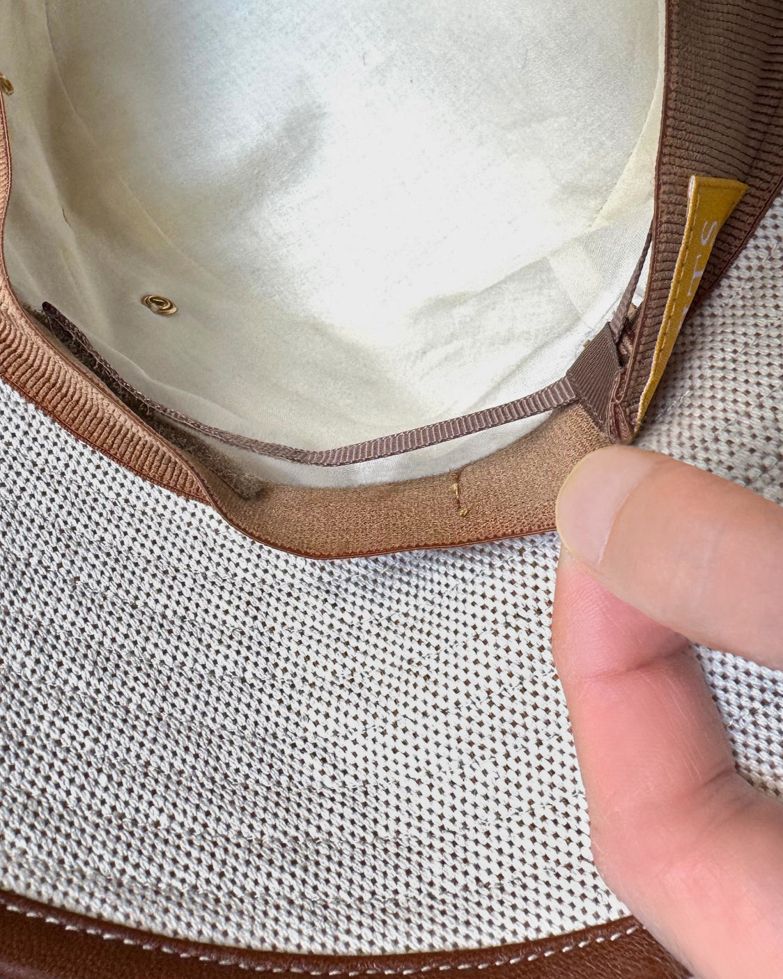 Petra Oatmeal/Saddle Eric Javits