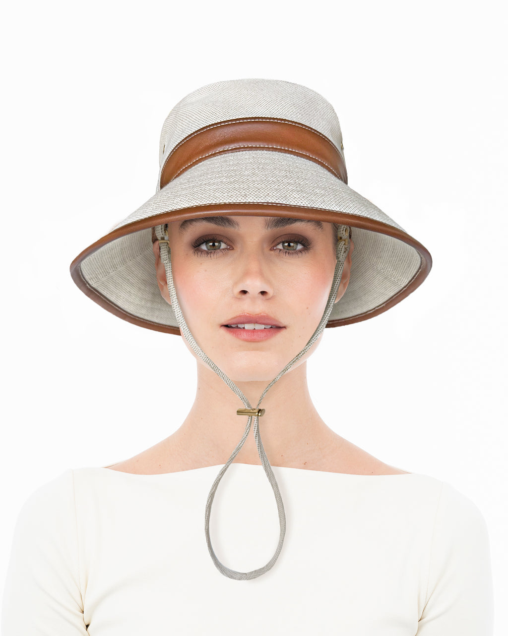 Petra Oatmeal/Saddle Eric Javits