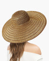 Eric Javits Metallic Floppy Natural/Gold