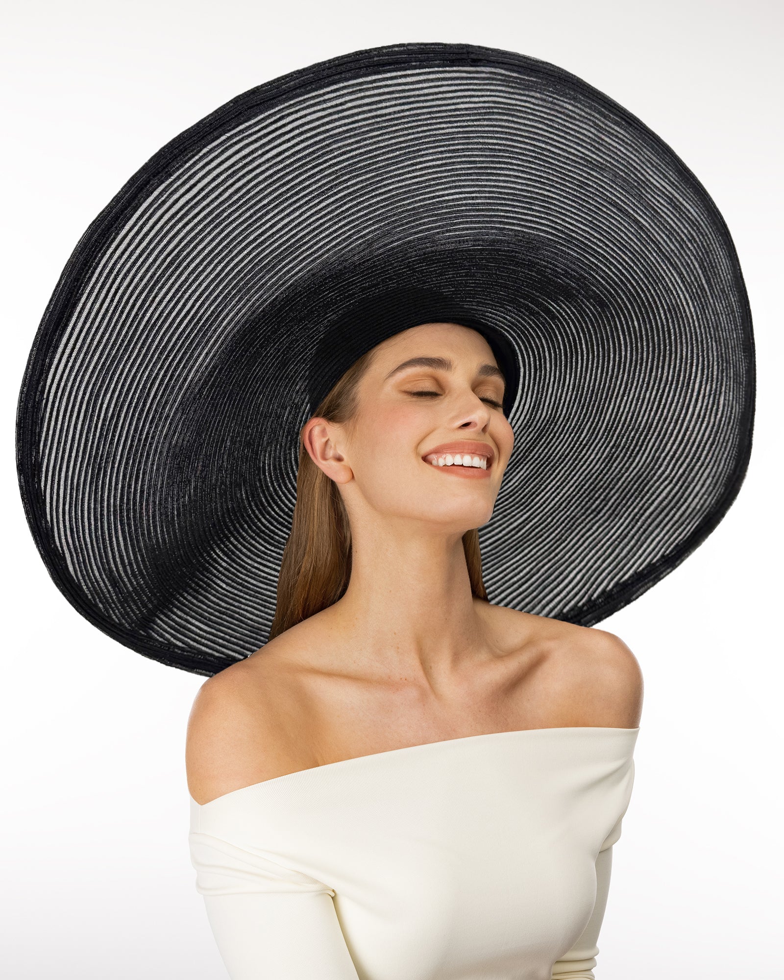 Giant Floppy HH I Dramatic Horsehair Hat | Eric Javits