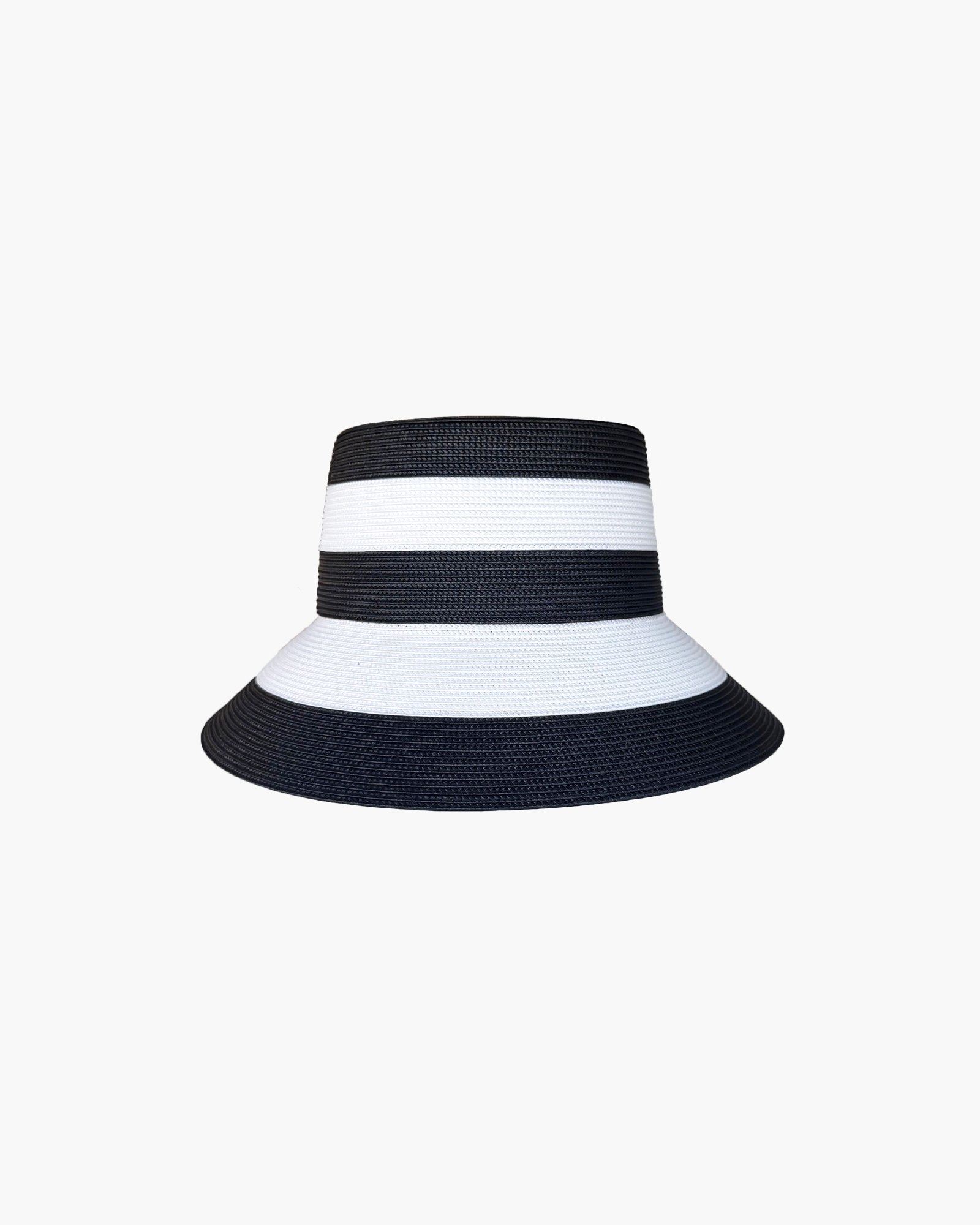 Stripe Bucket Black/White Eric Javits