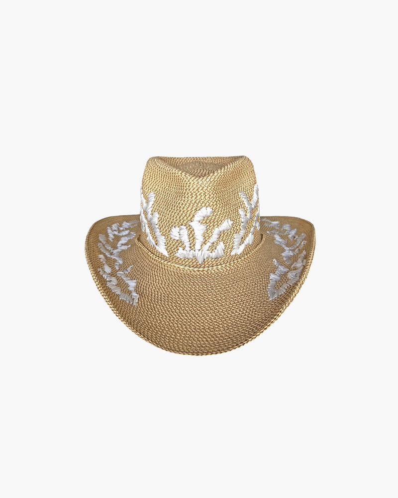 Coral Corral Peanut/White Eric Javits