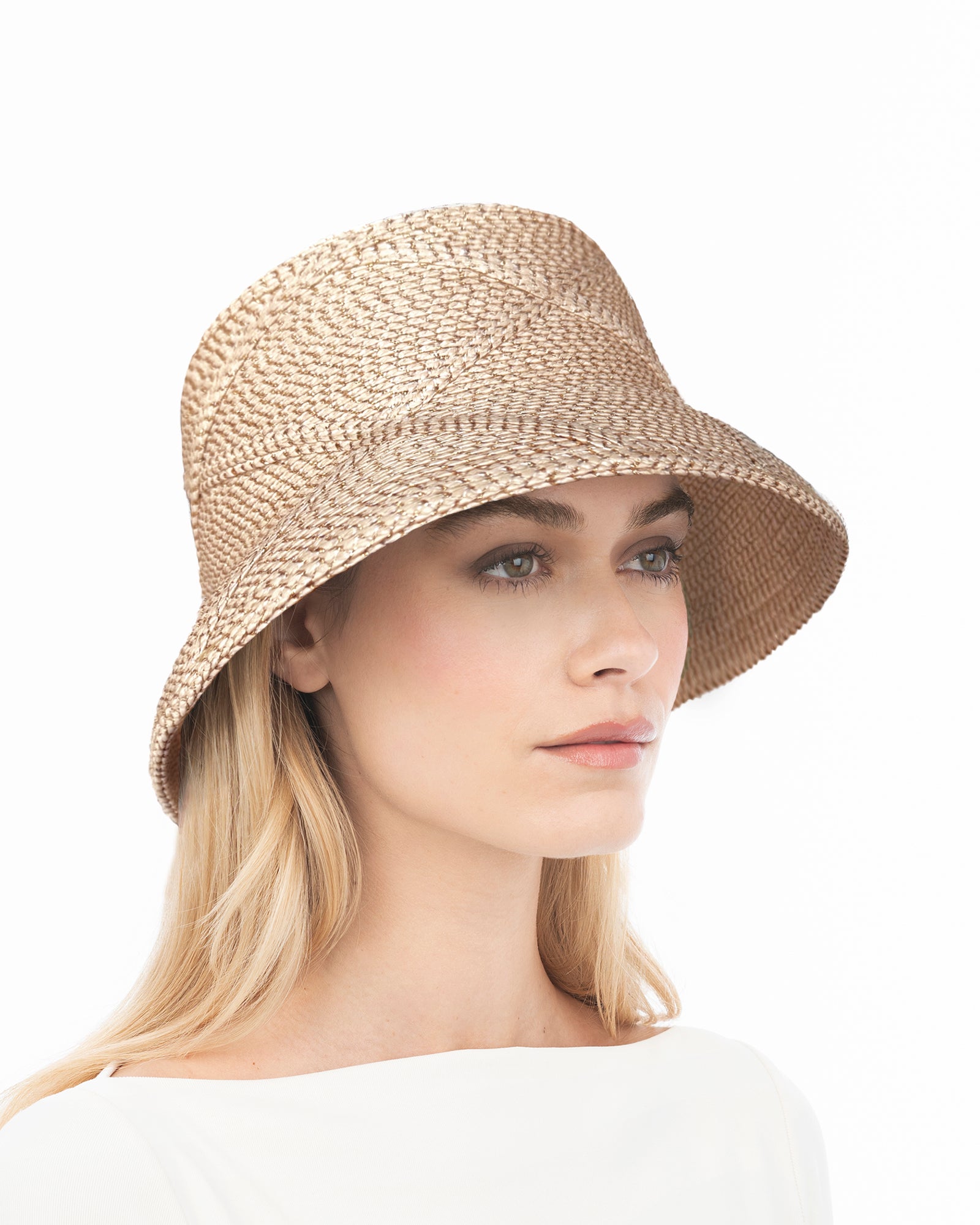 Latticia Beige Gold Eric Javits