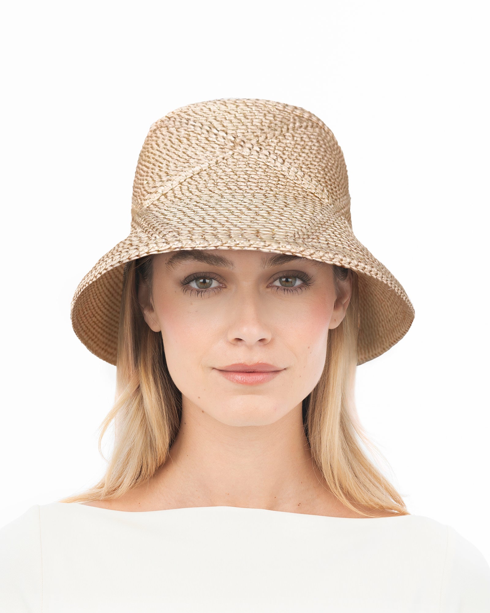 Latticia Beige Gold Eric Javits