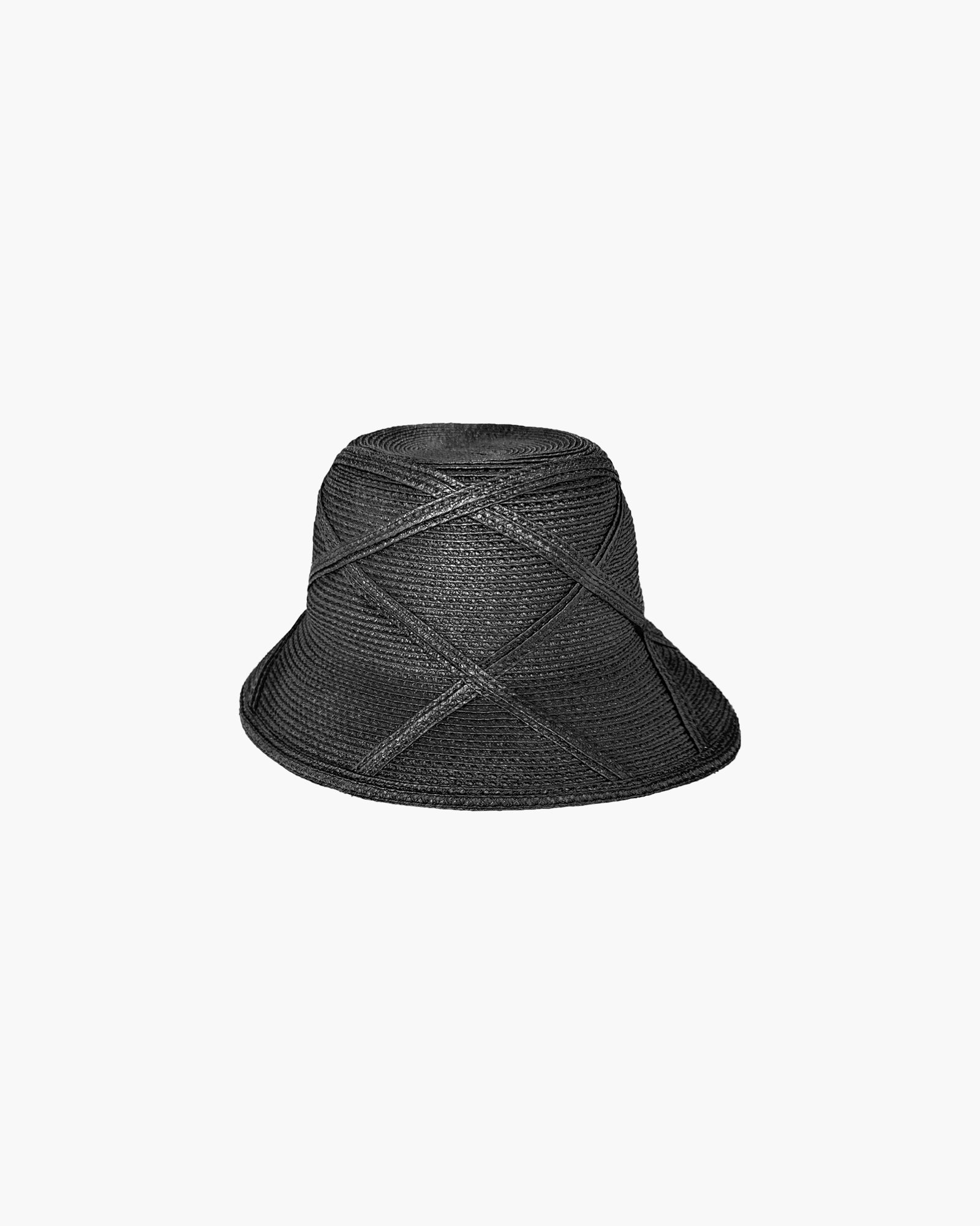 misha&puff■Lattice bucket hat SS25_14064_LATTICIA_BLACK_LEAD
