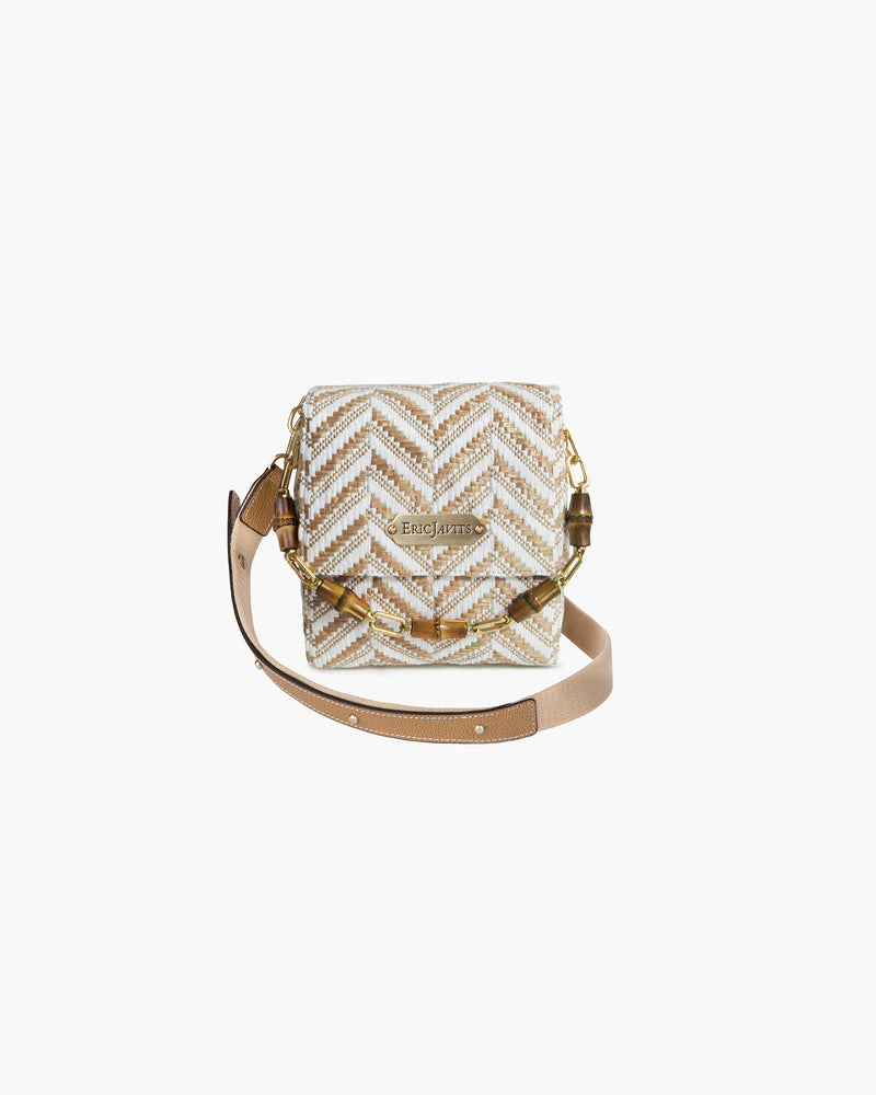 Portofino White Mix Eric Javits bag