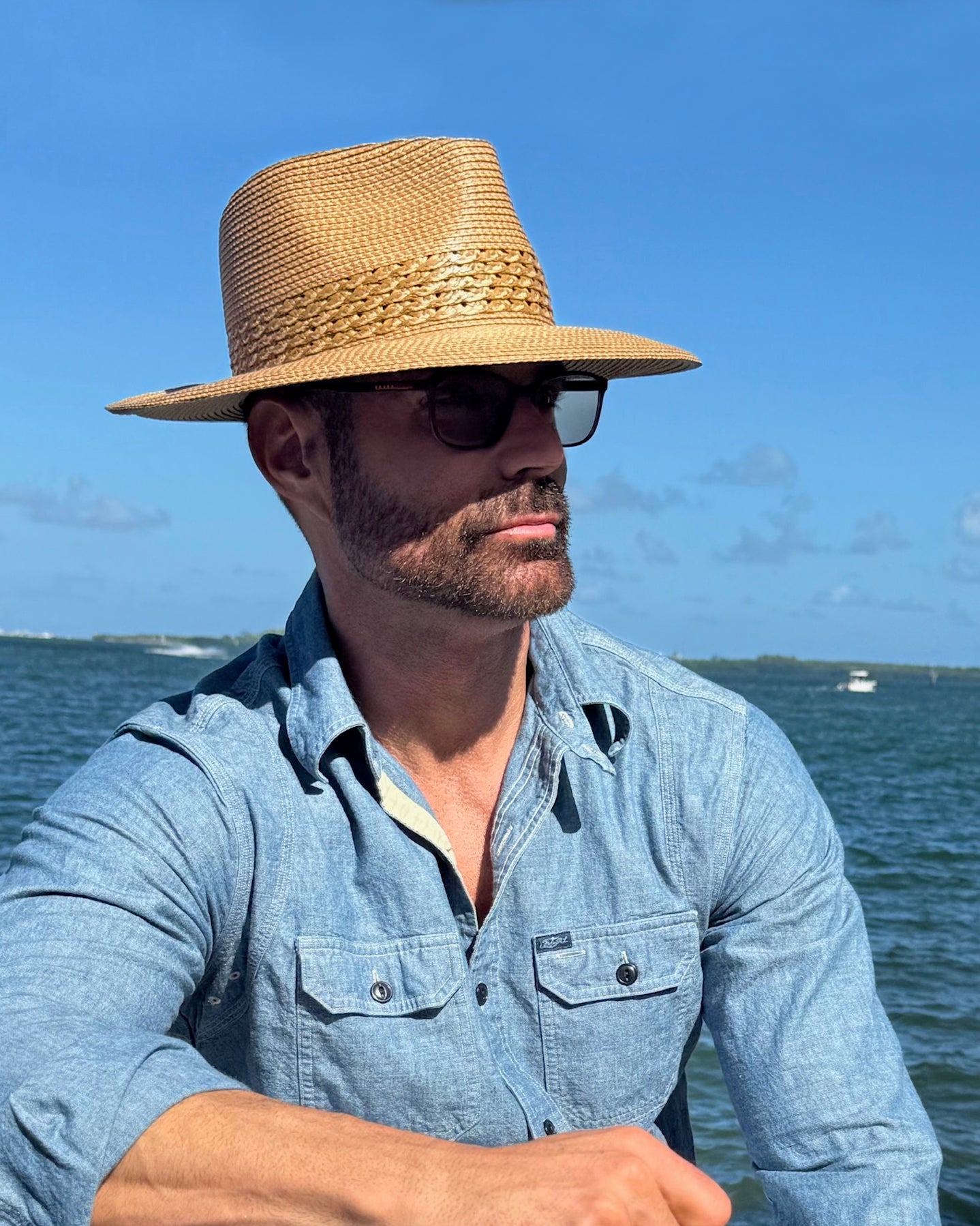 エリックジャビッツ ERIC JAVITS アメリカ製 麦わら帽子 カラフル Squishee® Bayou Fedora Straw Hat For Men | Eric Javits