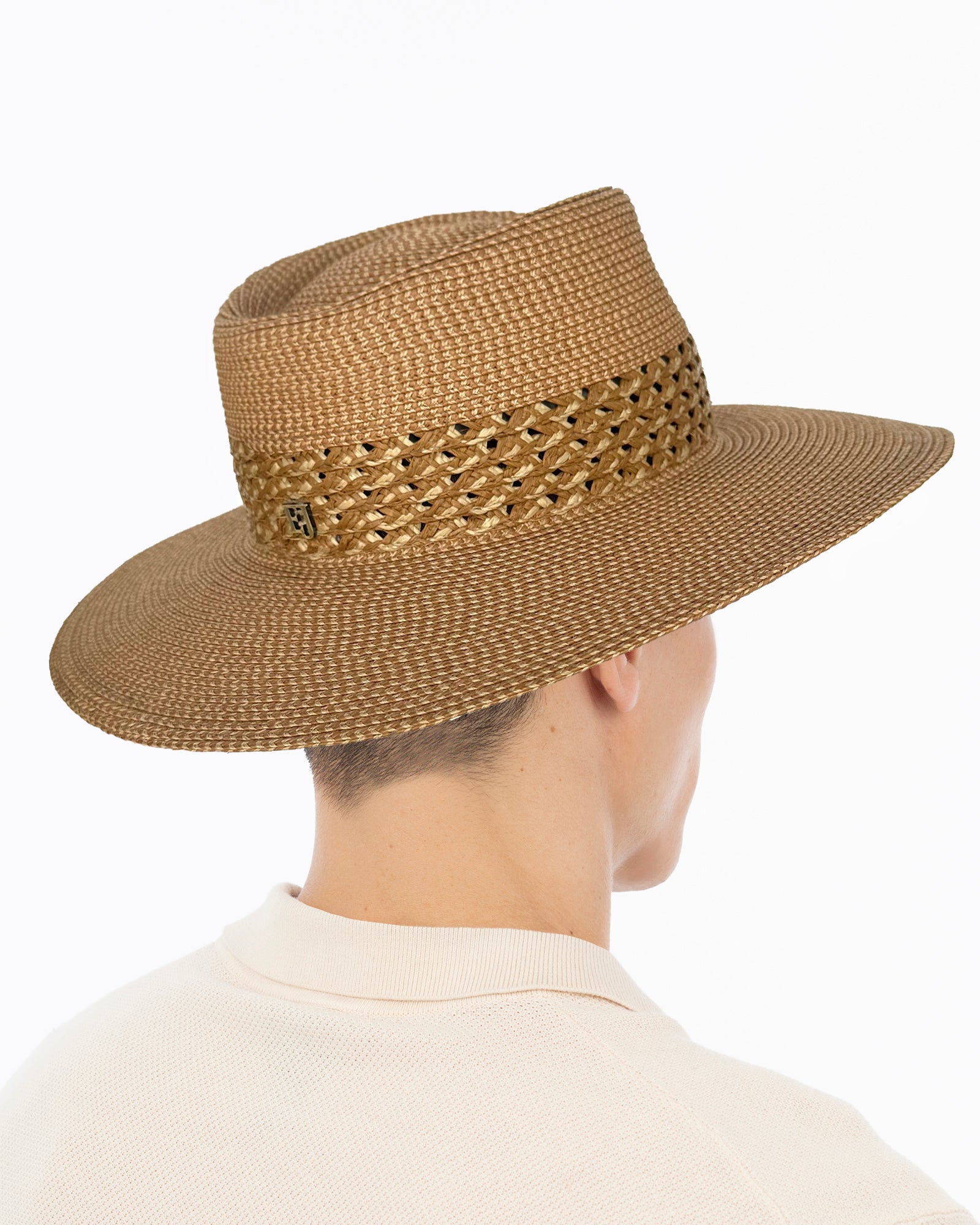 Squishee® Bayou Fedora Straw Hat For Men | Eric Javits