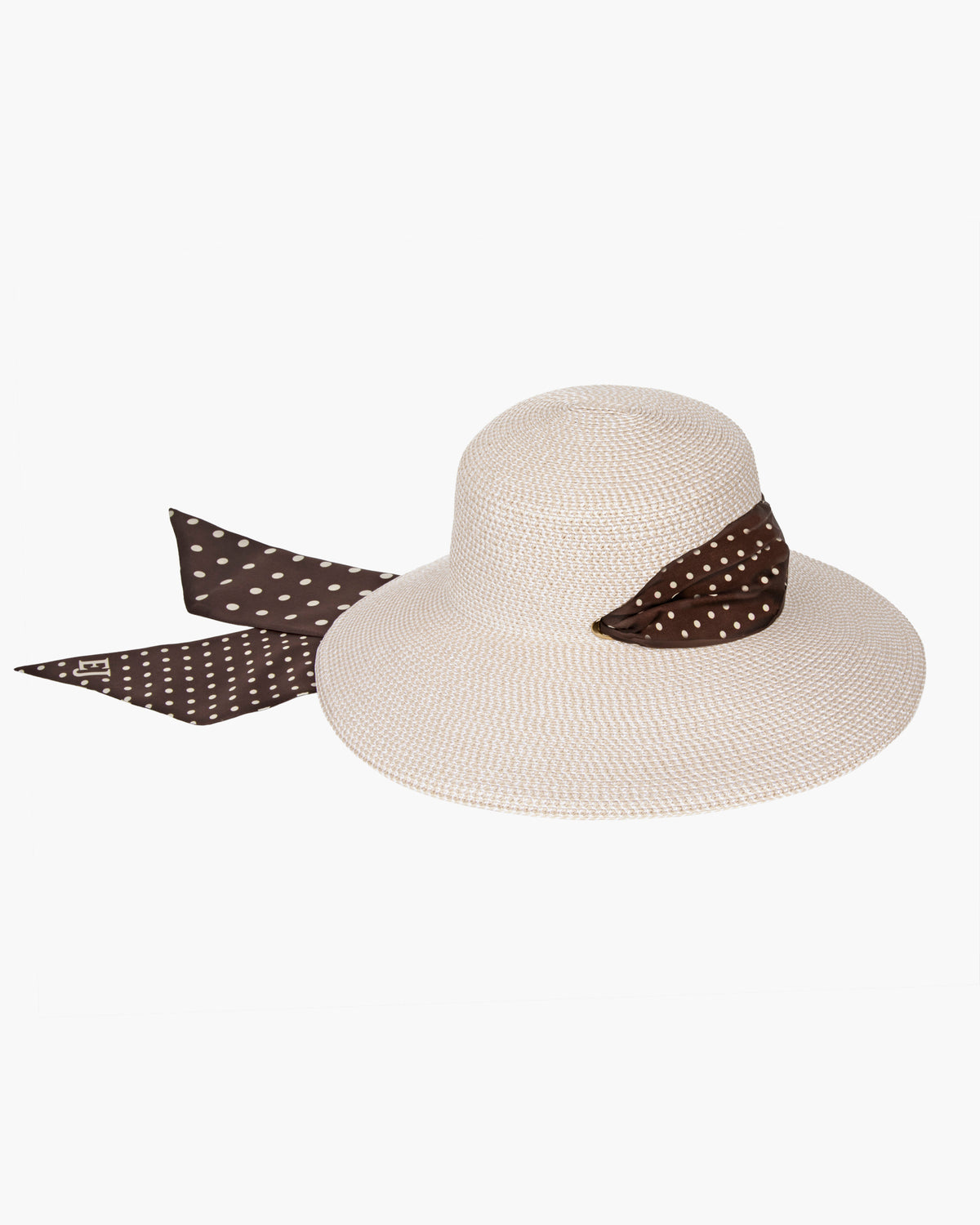 Twillybilly Cream/Chocolate Dot Eric Javits