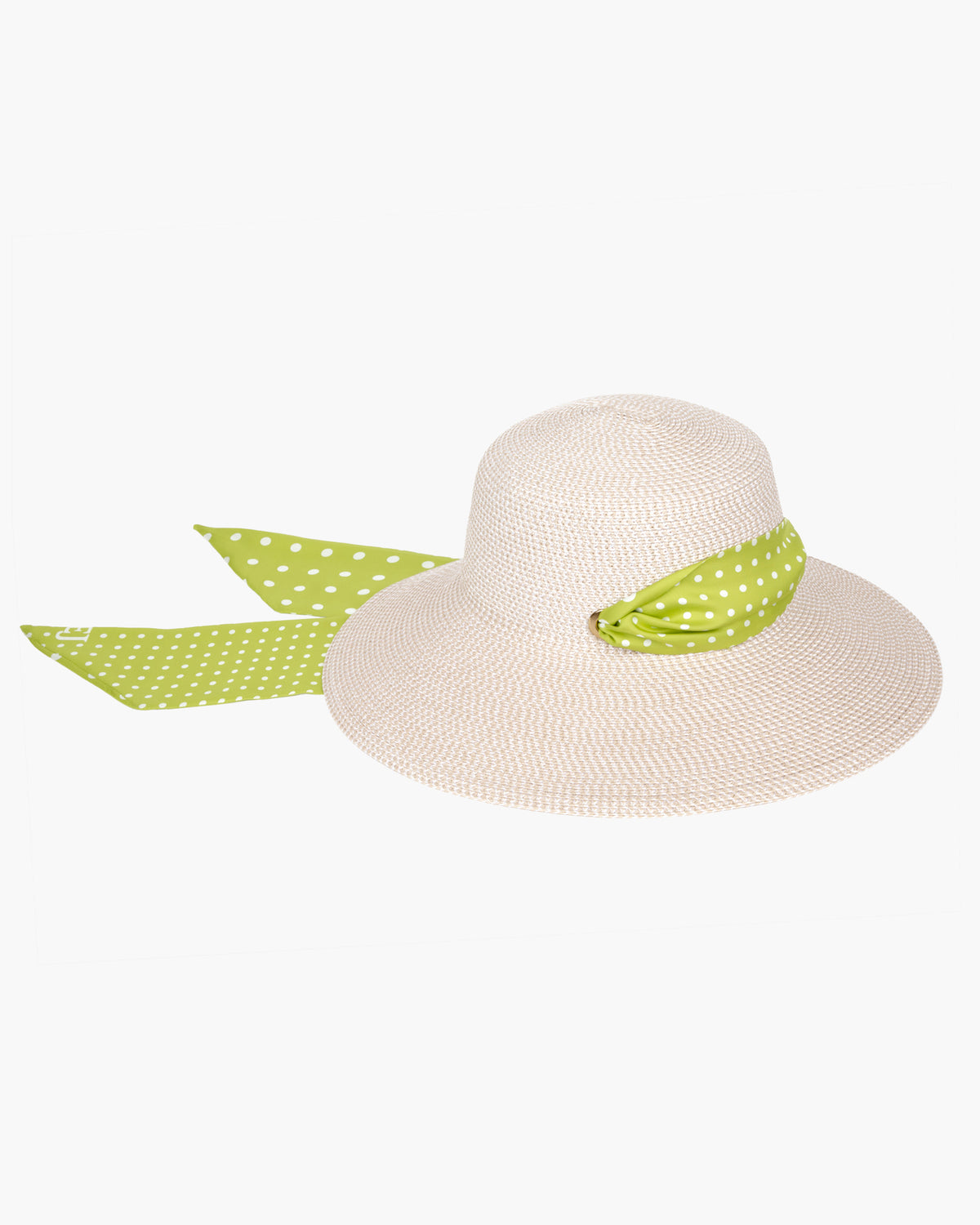 Twillybilly Cream/Kiwi Dot Eric Javits