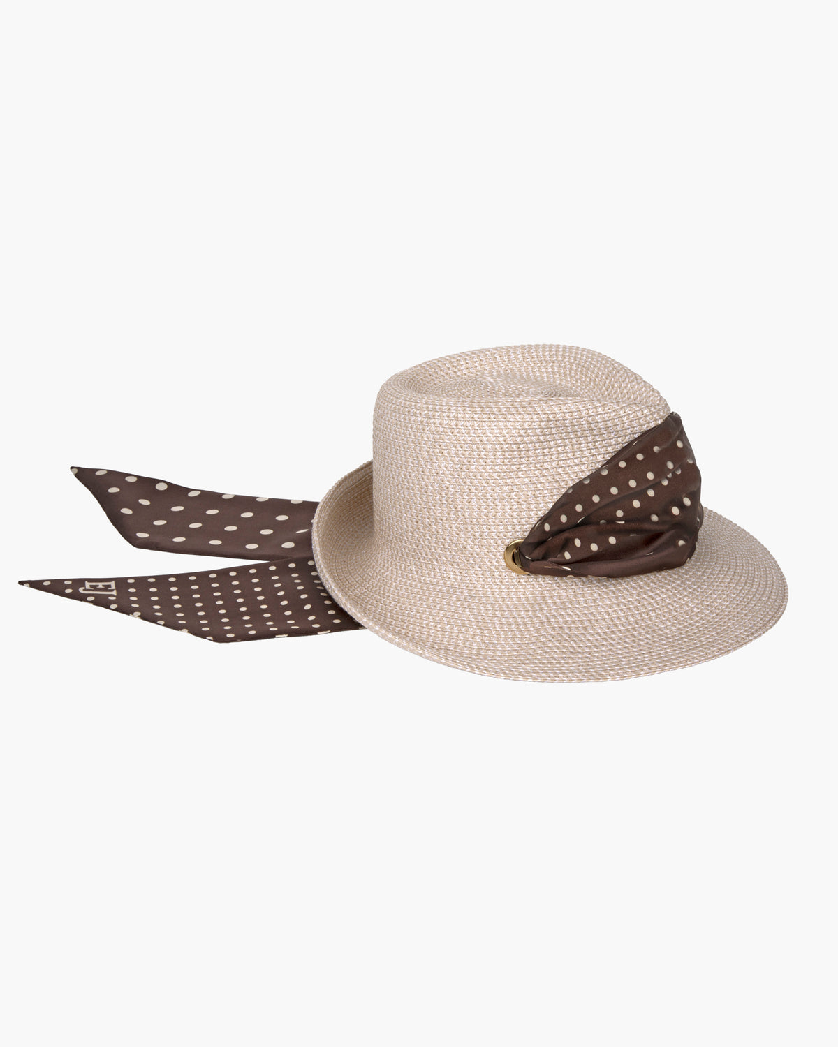 Twilly Classic Cream/Chocolate Dot Eric Javits