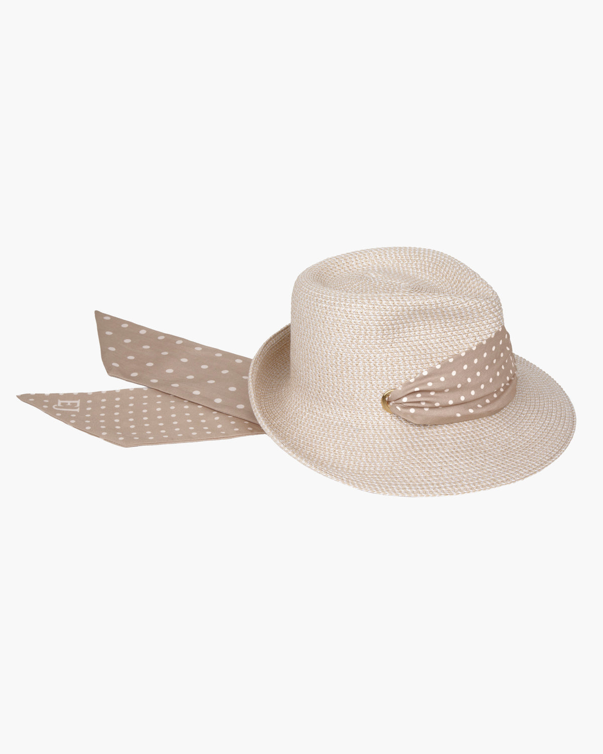 Twilly Classic Cream/Peanut Dot Eric Javits