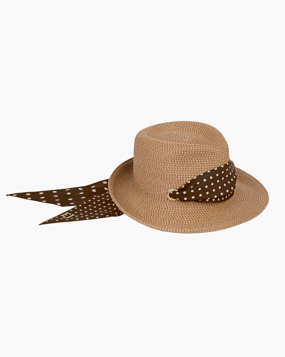 Twilly Classic Natural/Chocolate Dot Eric Javits