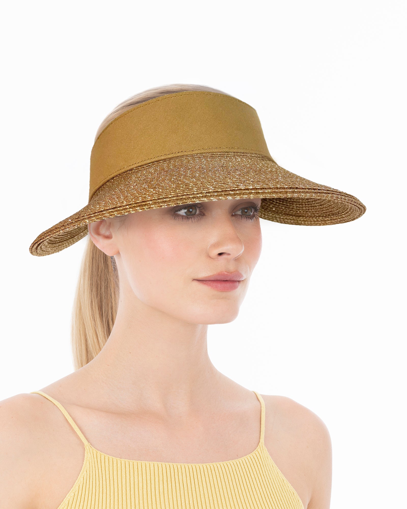 Paradise Visor Gold Eric Javits