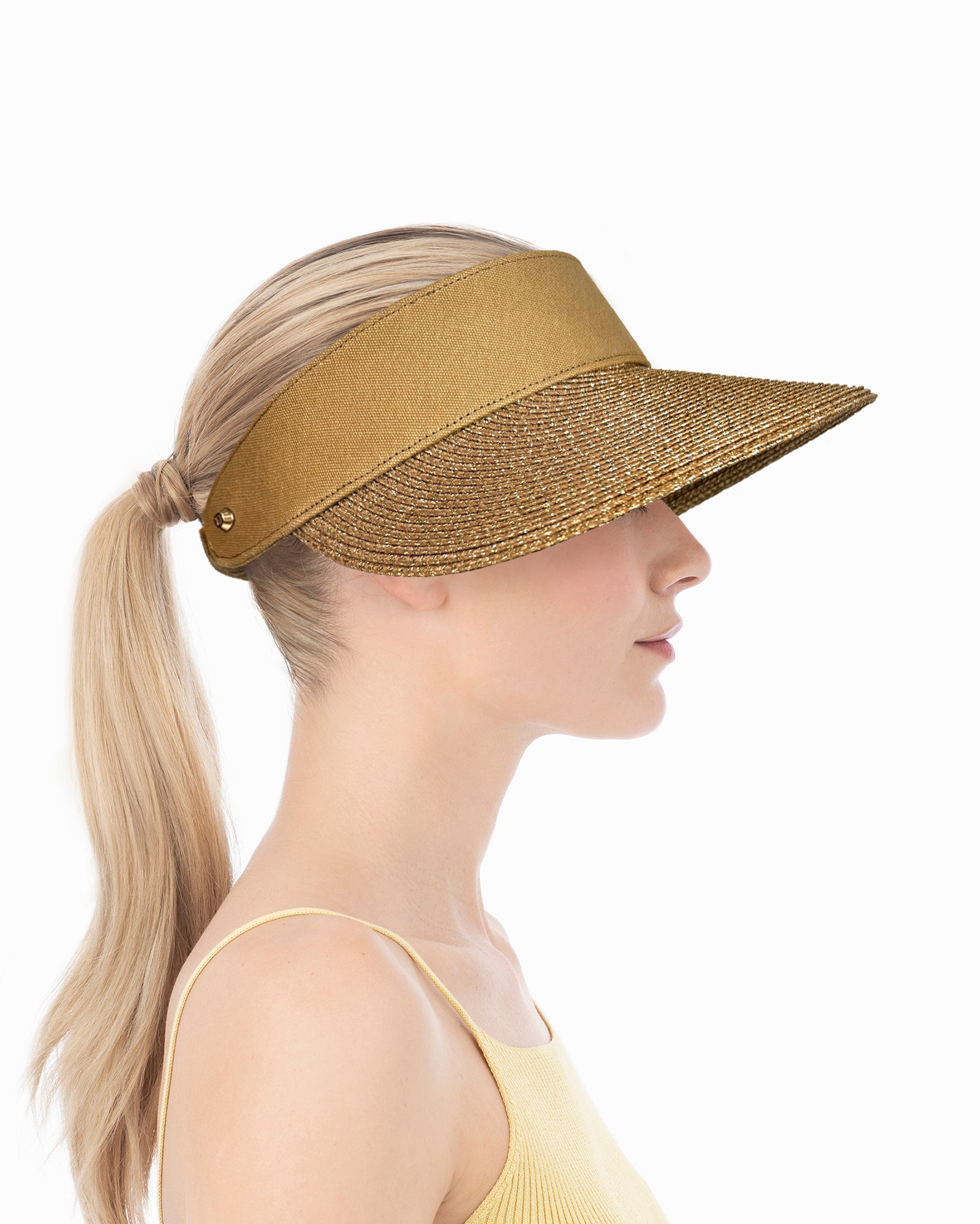 Paradise Visor Gold Eric Javits