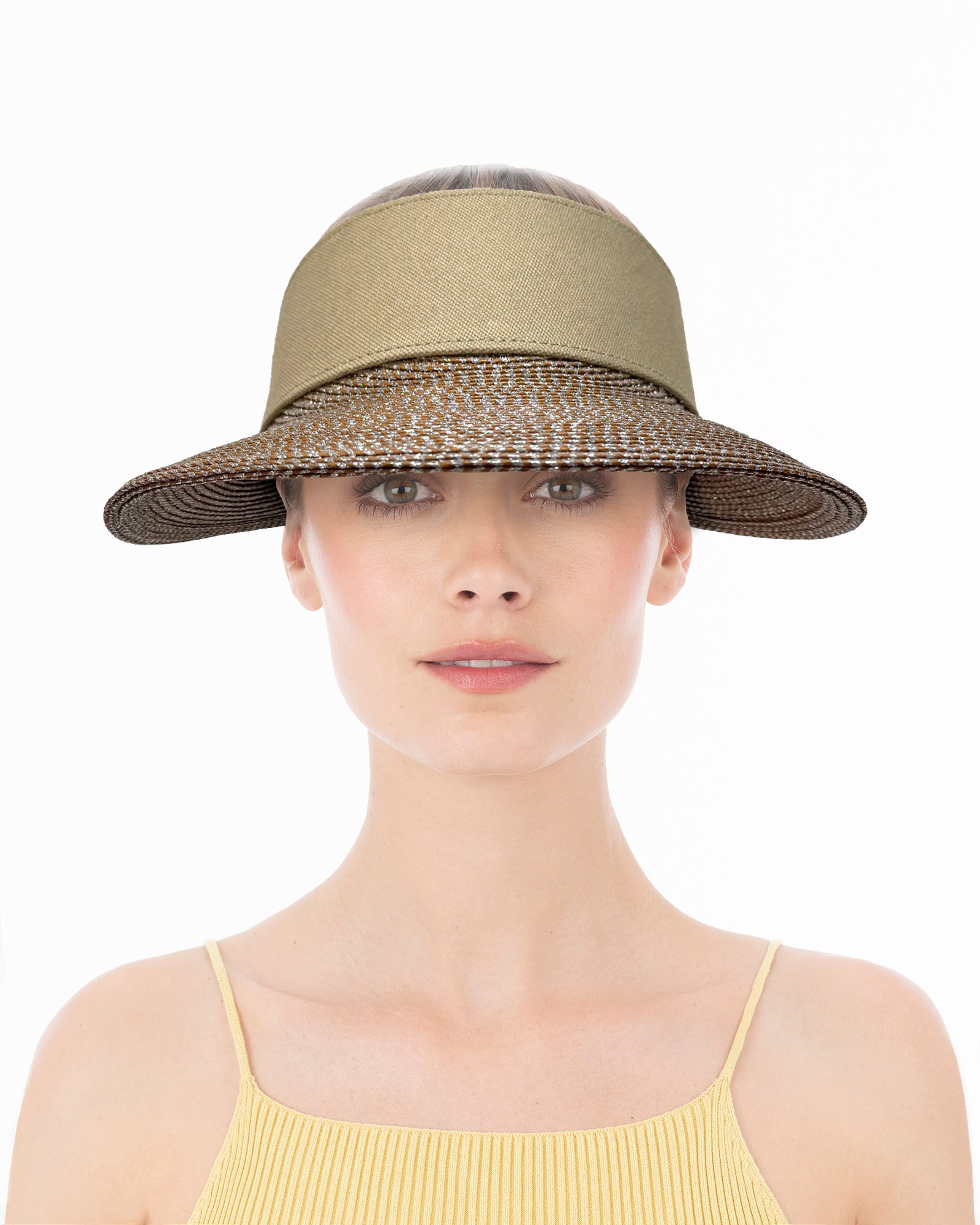 Paradise Visor Natural/Frost Eric Javits