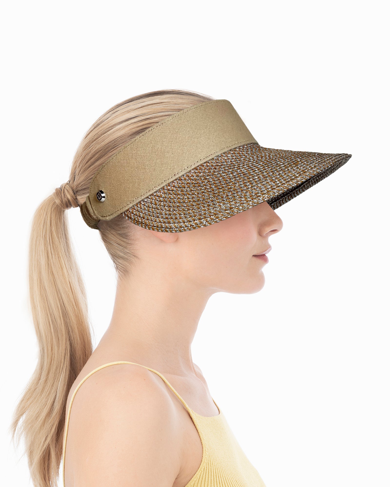 Paradise Visor Natural/Frost Eric Javits