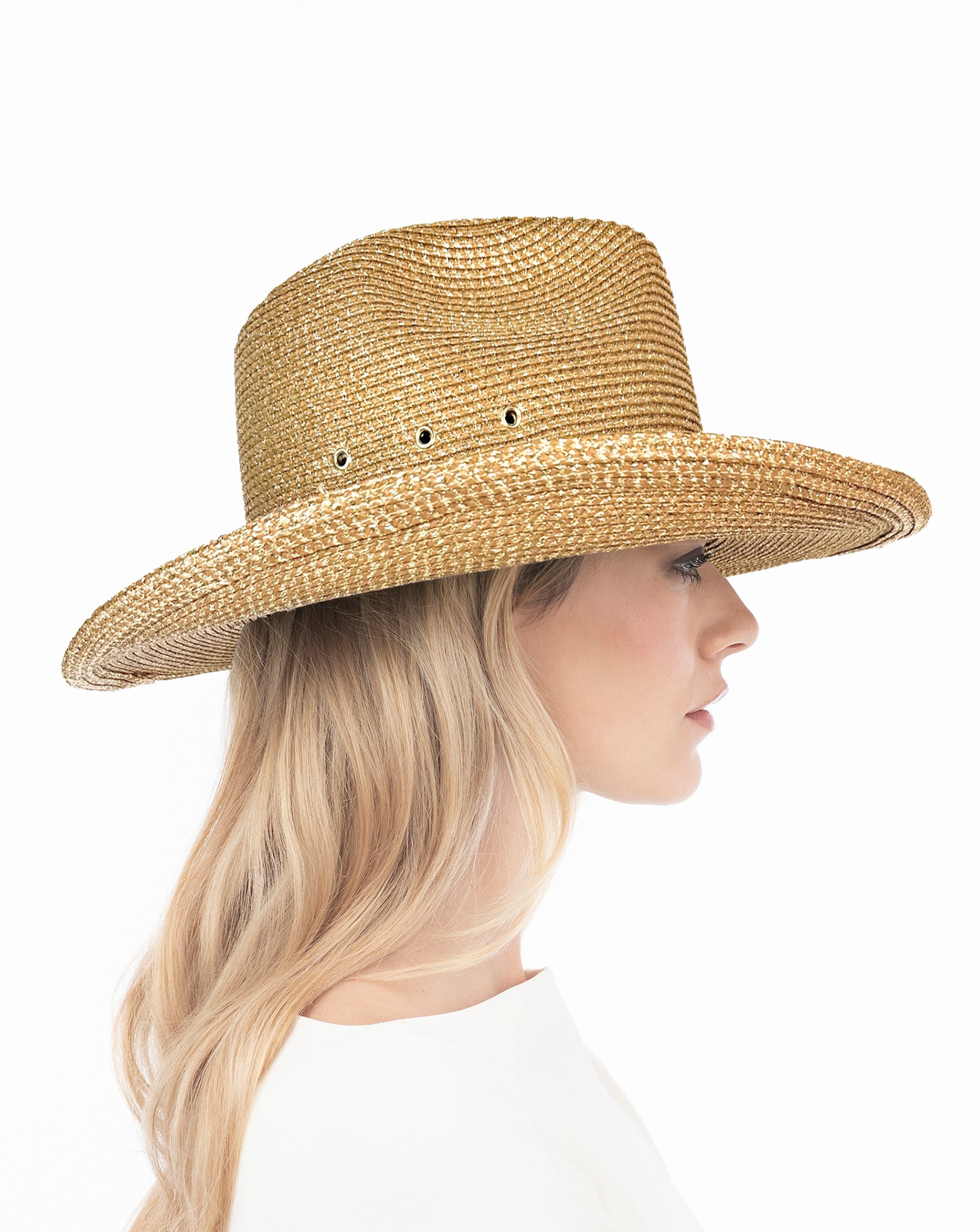 Bonanza Midas I Women's Metallic Western Hat | Eric Javits