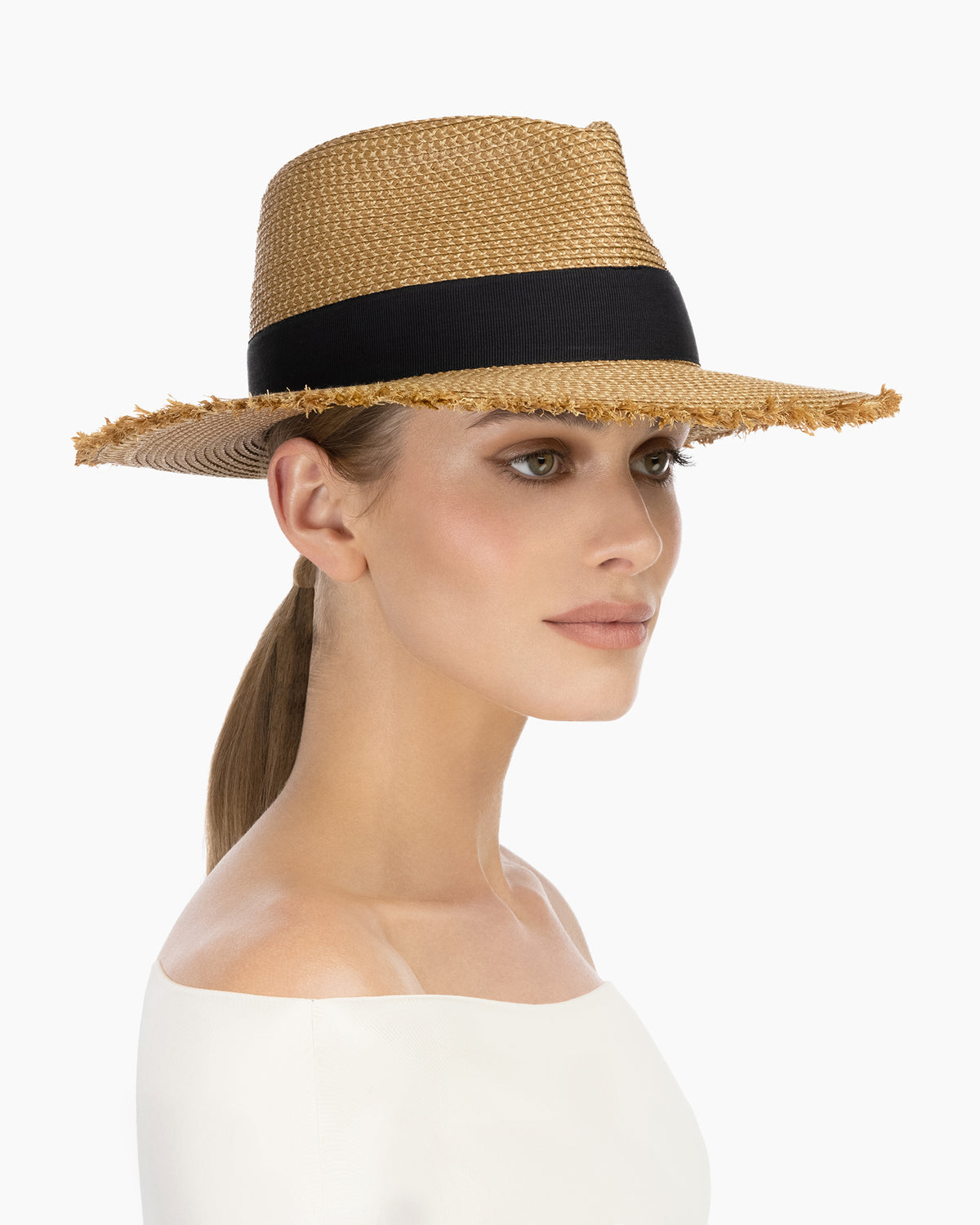 Fringe Pinch Natural/Black Eric Javits