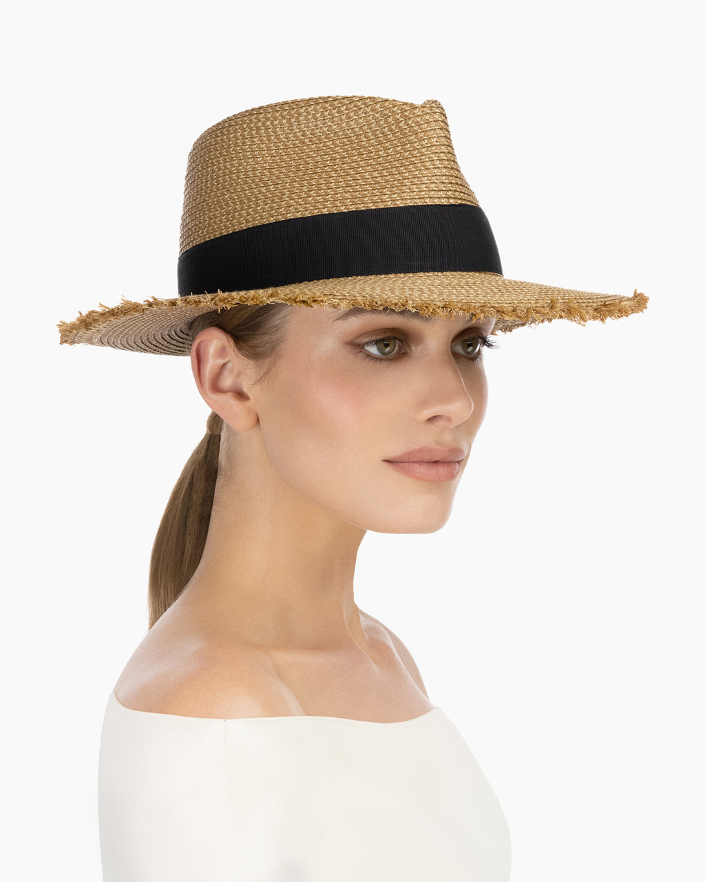 Fringe Pinch Natural/Black Eric Javits