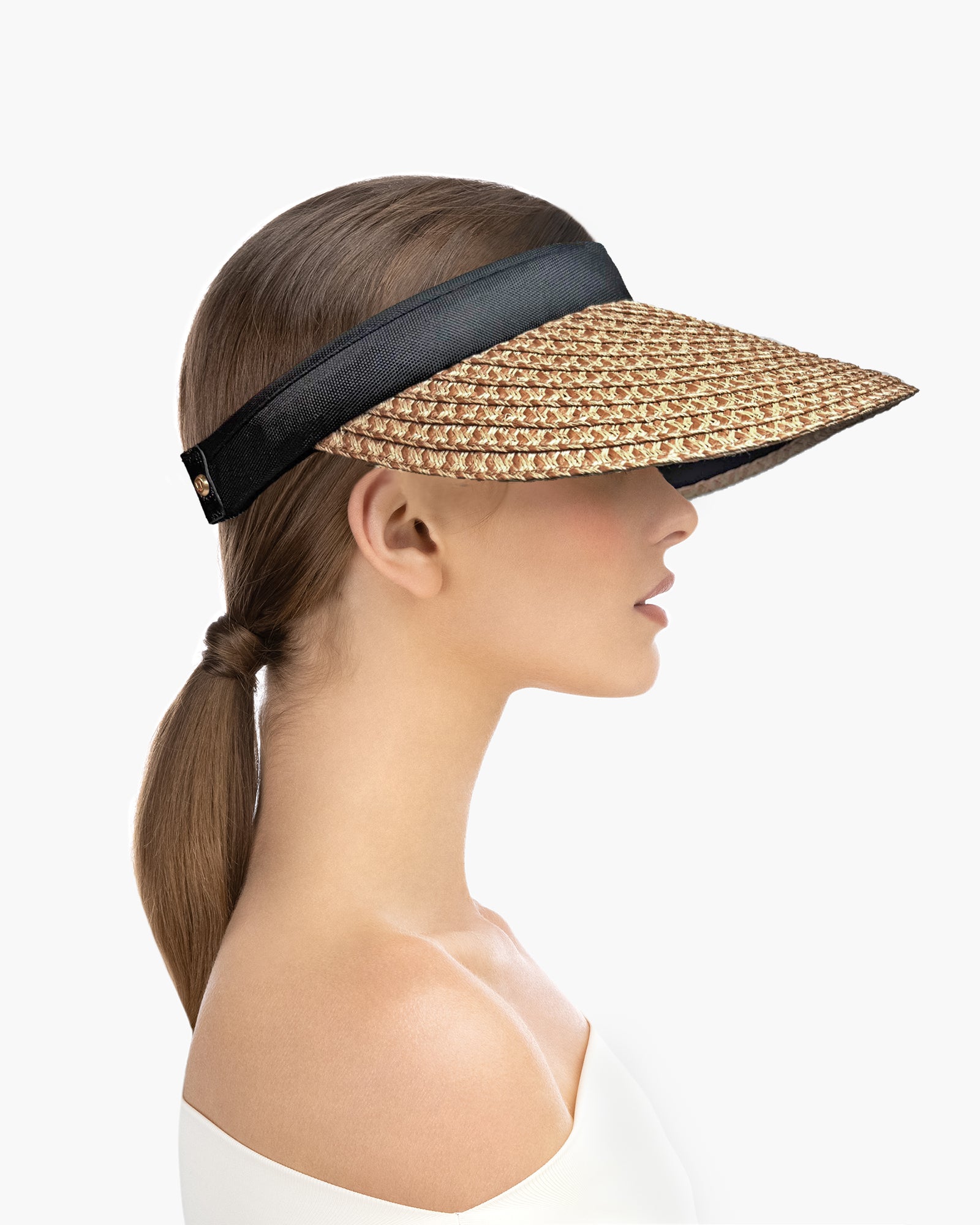 mii ☆ERIC JAVITS ベージュ フラッパーハット Squishee® Cap I Sun Visor UPF 50+ | Eric Javits
