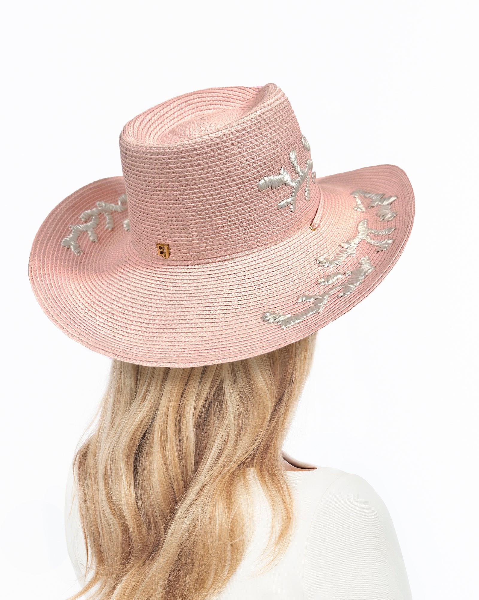 Coral Corral Baby Pink/White Eric Javits