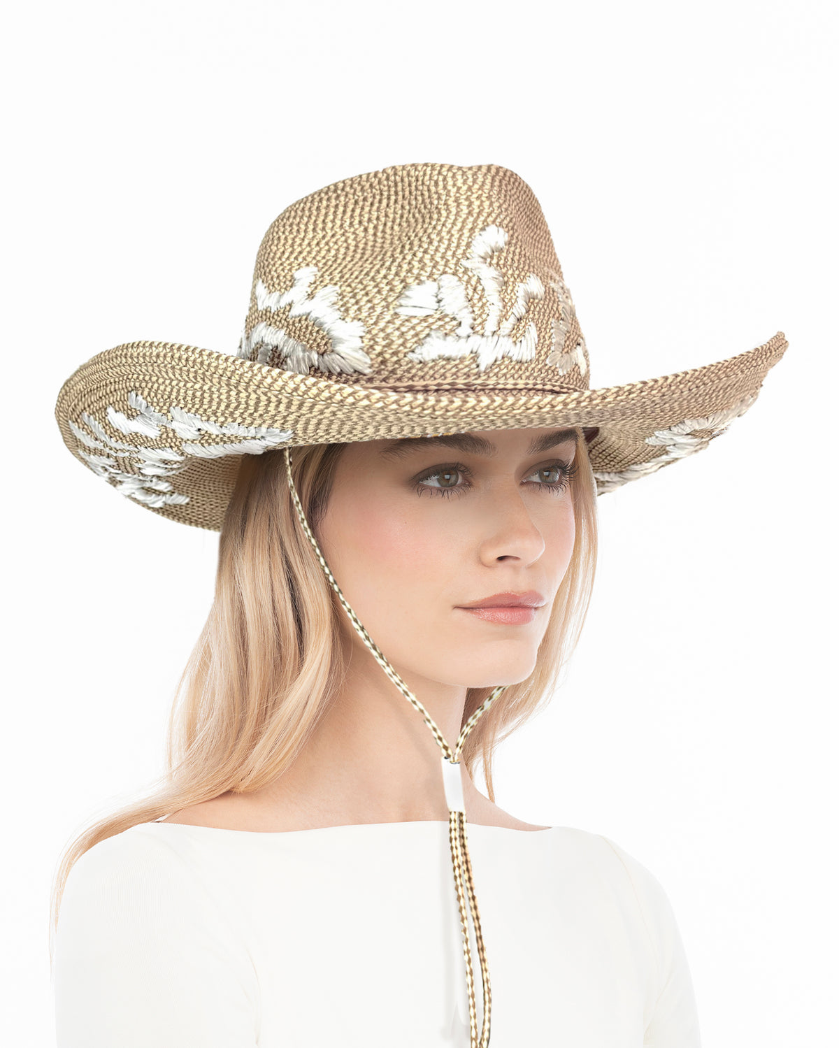 Coral Corral Peanut/White Eric Javits