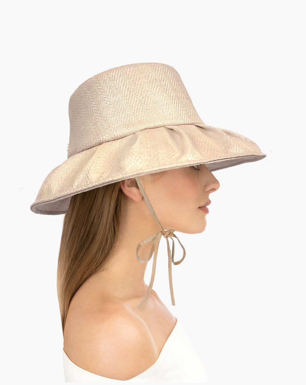 Sabrina Bucket Sand Eric Javits