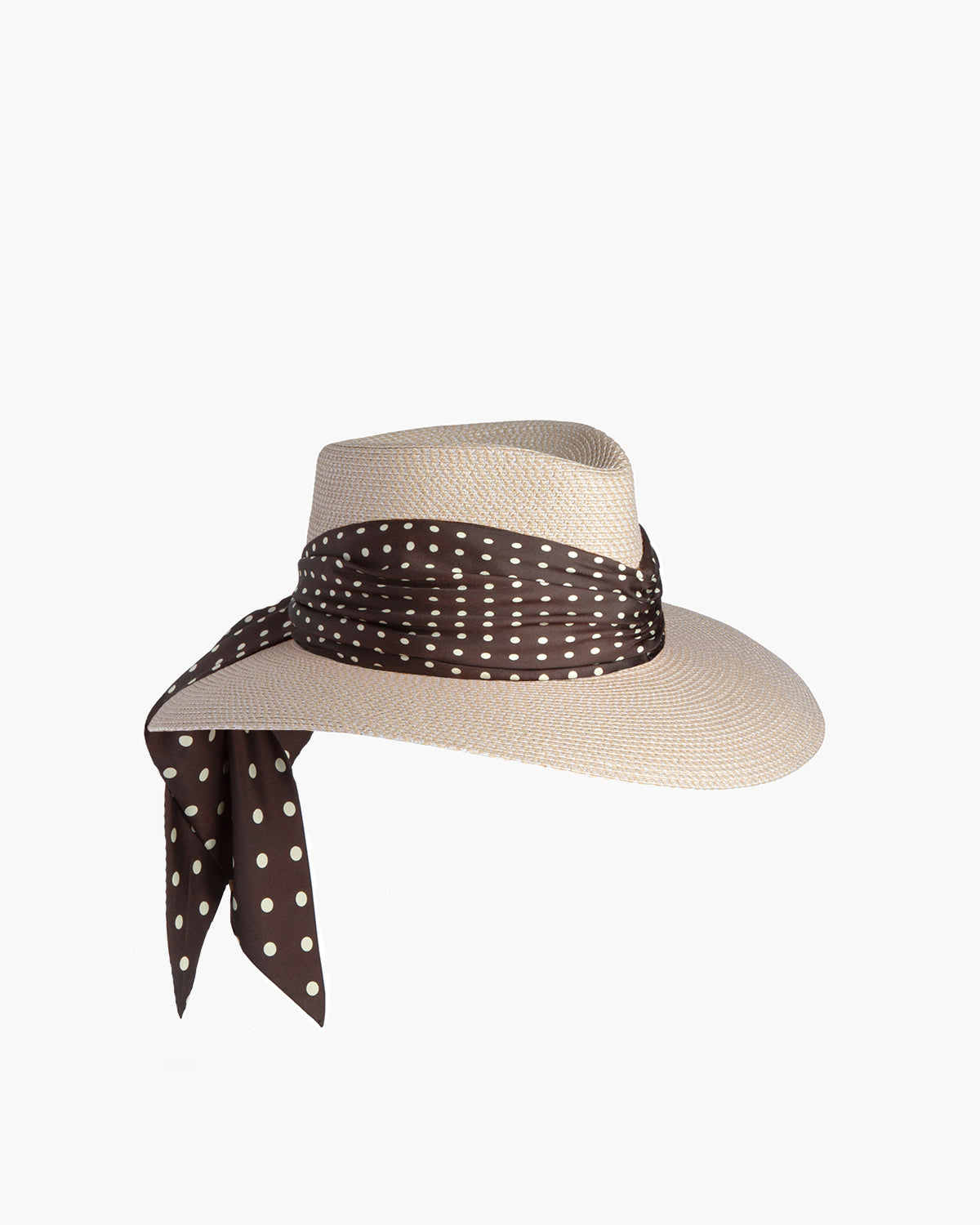 Marella Cream/Chocolate Dot Eric Javits