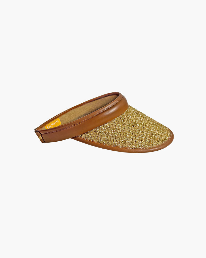 Derby Visor Gold Eric Javits