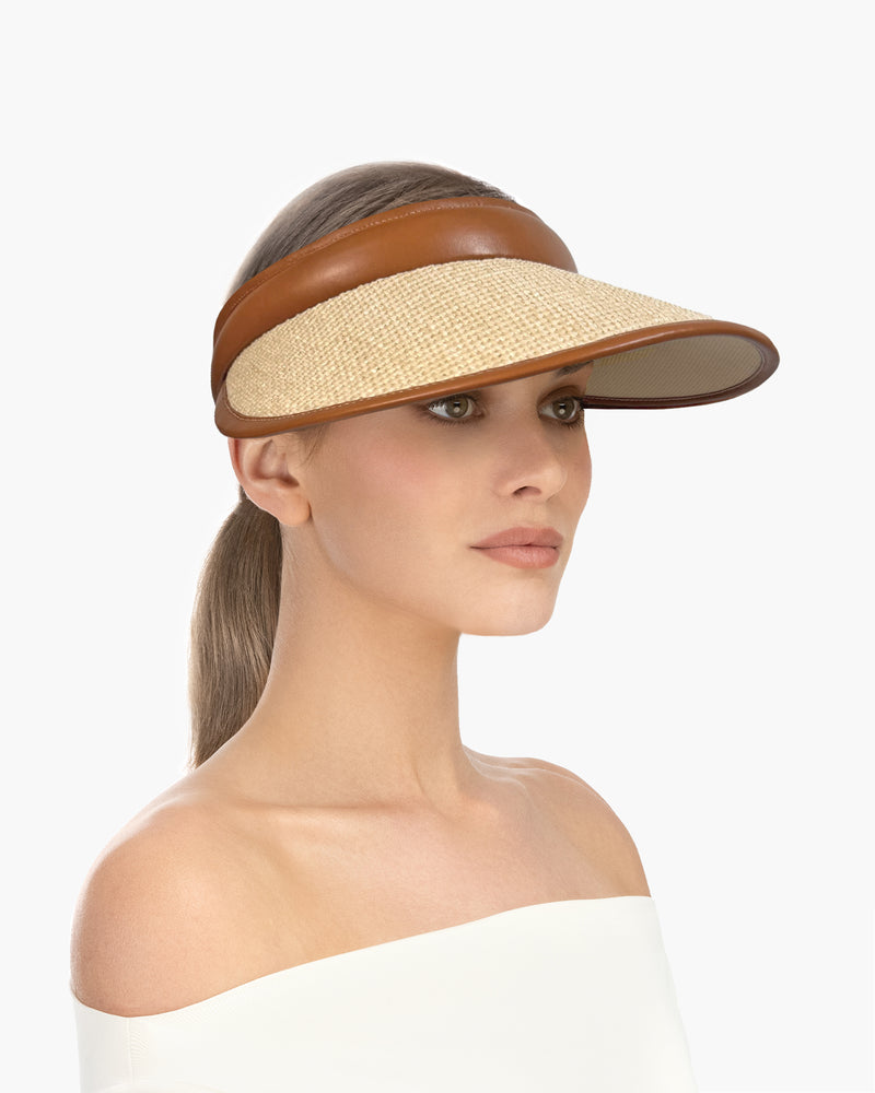 Derby Visor Sand Eric Javits