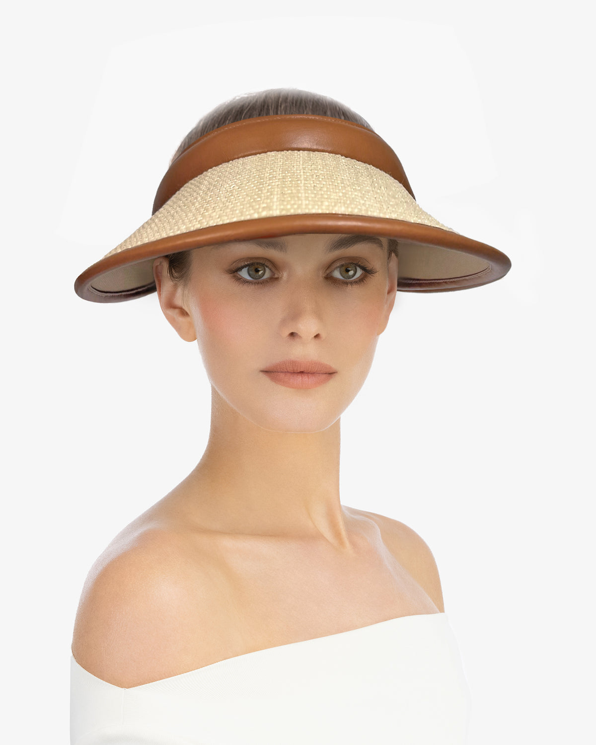 Derby Visor Sand Eric Javits