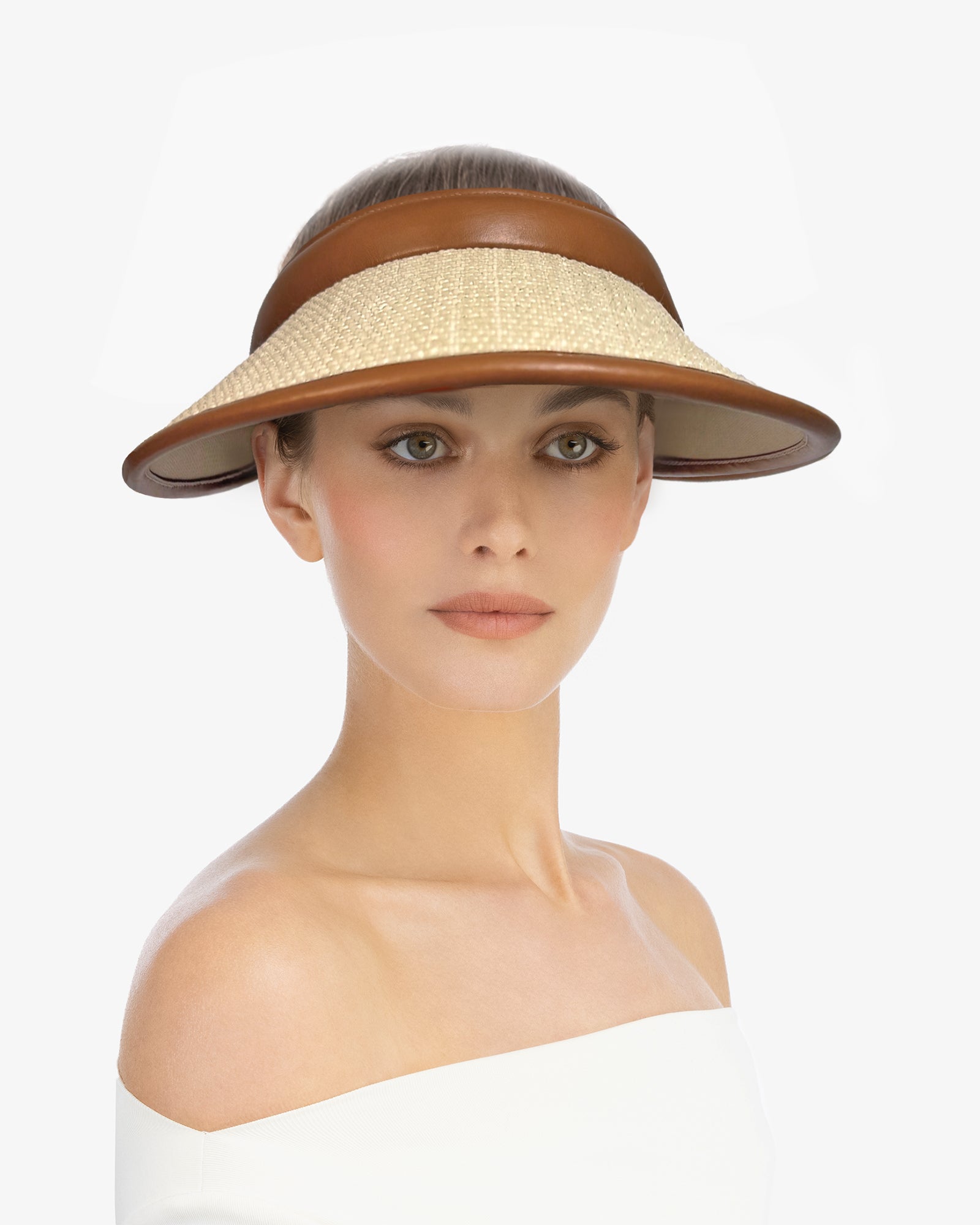 Derby Visor Sand Eric Javits