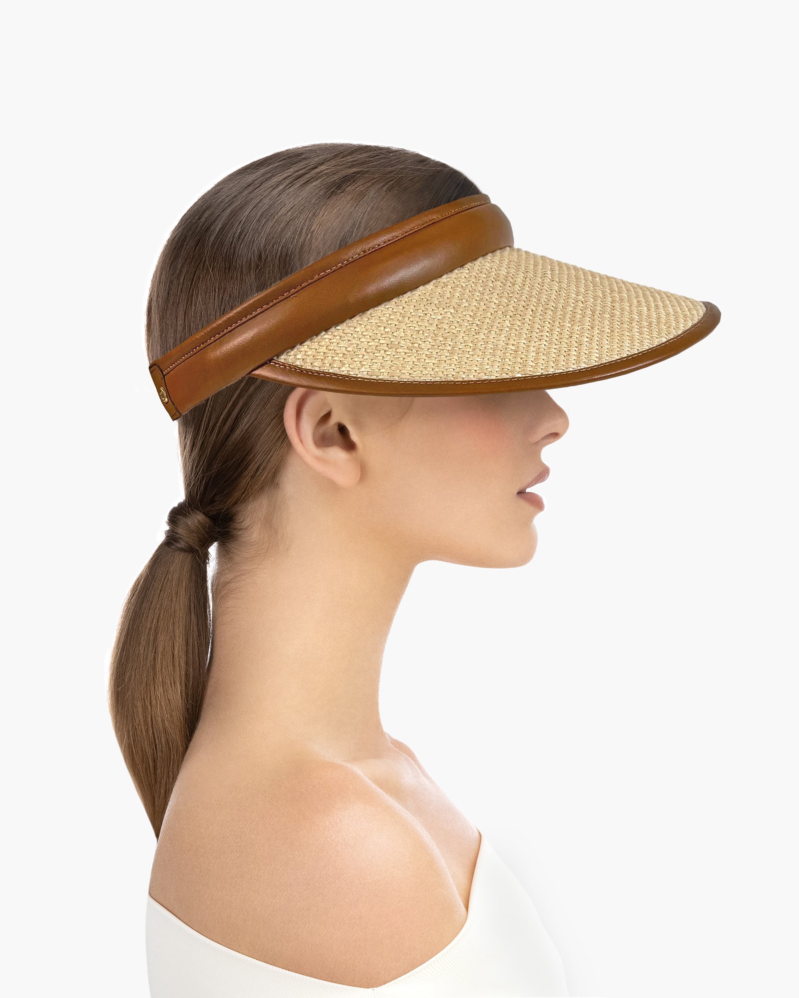 Derby Visor Sand Eric Javits