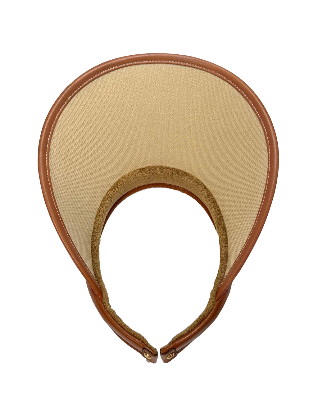 Derby Visor White Eric Javits