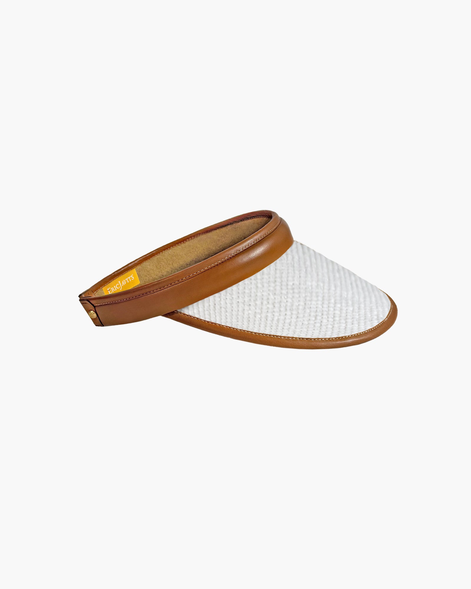 Derby Visor White Eric Javits
